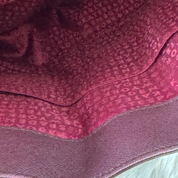 Kate Spade Cove Street Ariel 100% Cow Leather Mahogany Plum Tote *SEE NOTES* - Picture 7 of 12